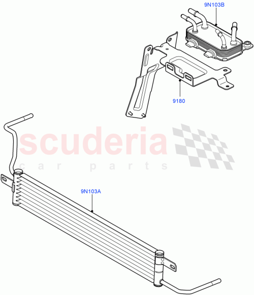 Part Diagram for Land Rover PIB500250