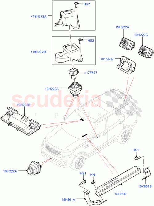 Part Diagram for Land Rover LR081455