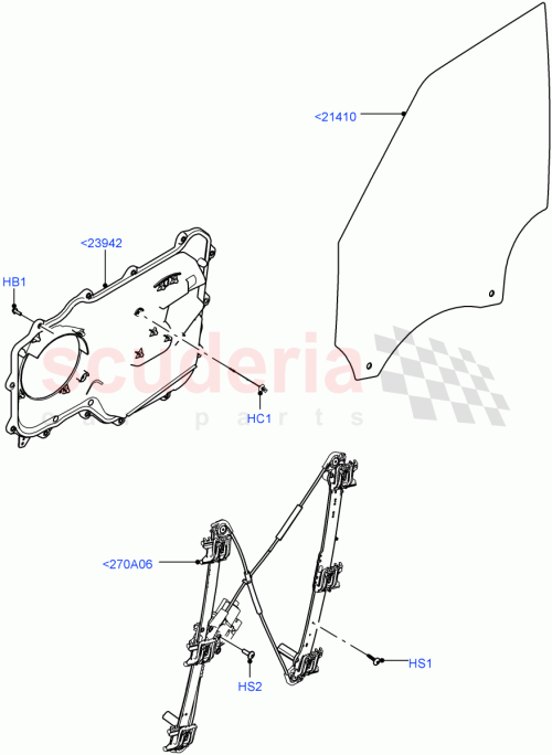 Part Diagram for Land Rover LR142425