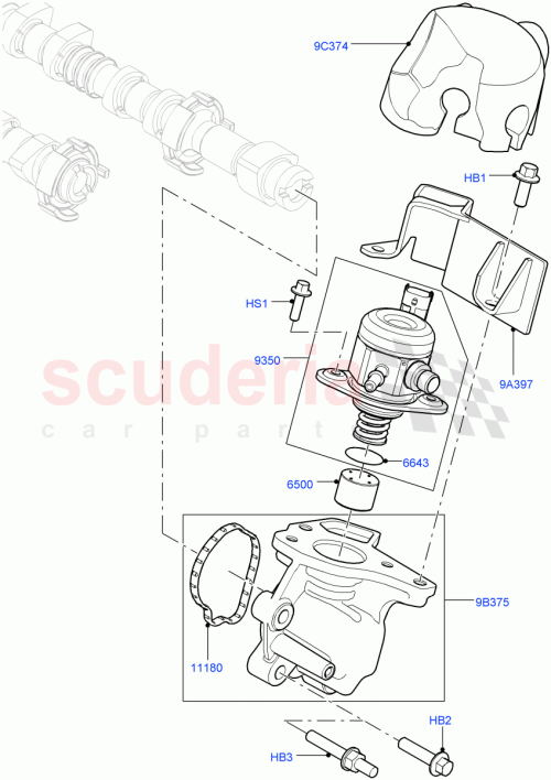 Part Diagram for Land Rover LR057591