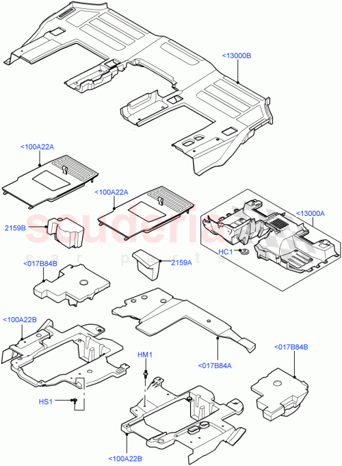 Part Diagram for Land Rover LR142119