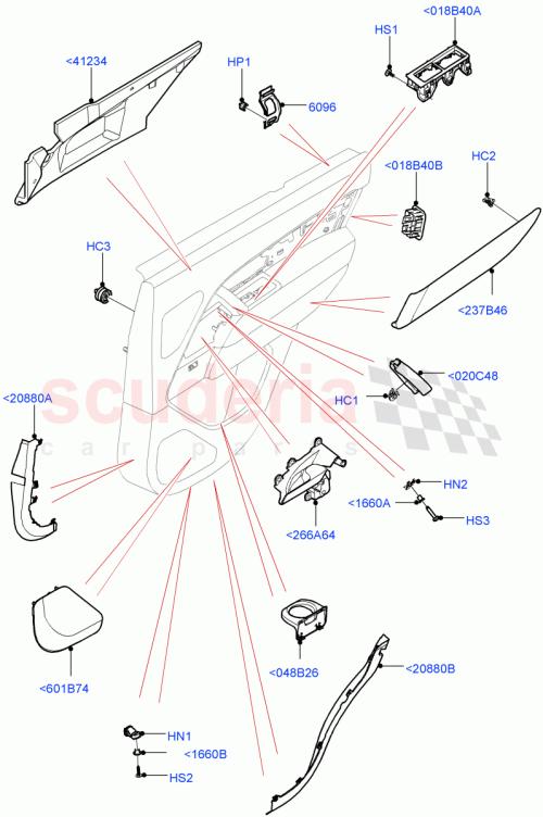 Part Diagram for Land Rover LR152926