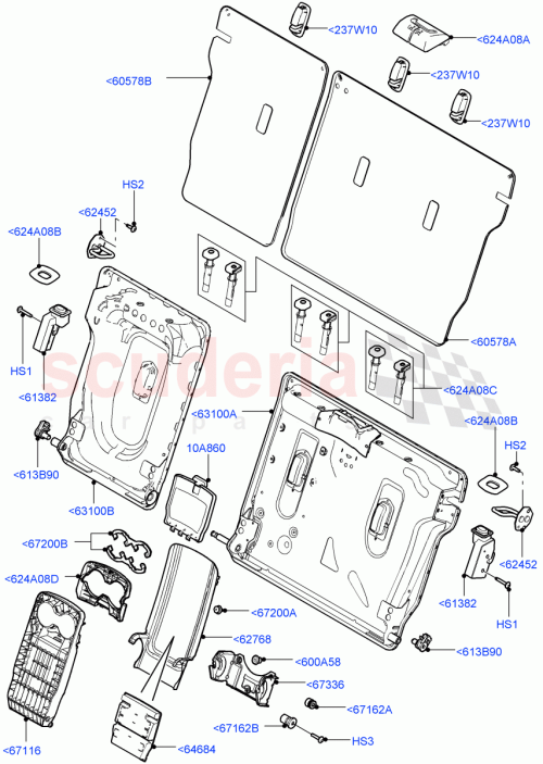 Part Diagram for Land Rover LR022275
