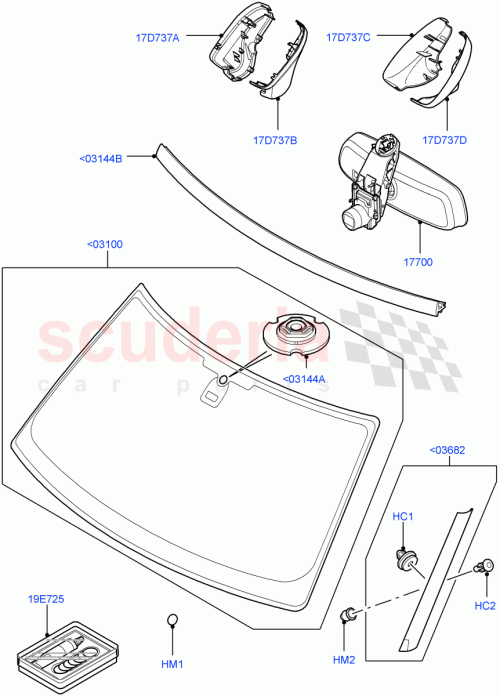 Part Diagram for Land Rover LR024857