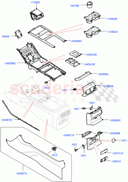 Part Diagram for Land Rover LR111092