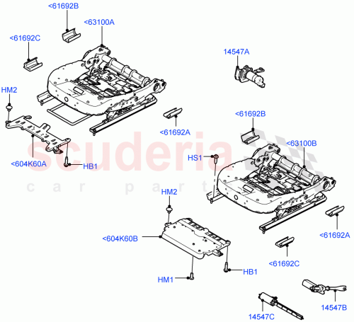 Part Diagram for Land Rover LR127735