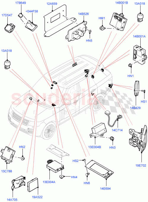 Part Diagram for Land Rover LR086438