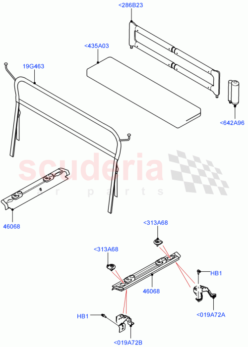 Part Diagram for Land Rover LR135162