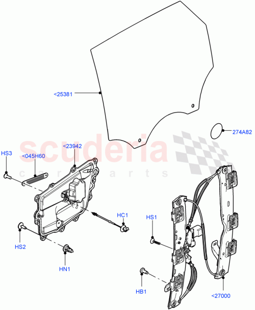 Part Diagram for Land Rover LR124299