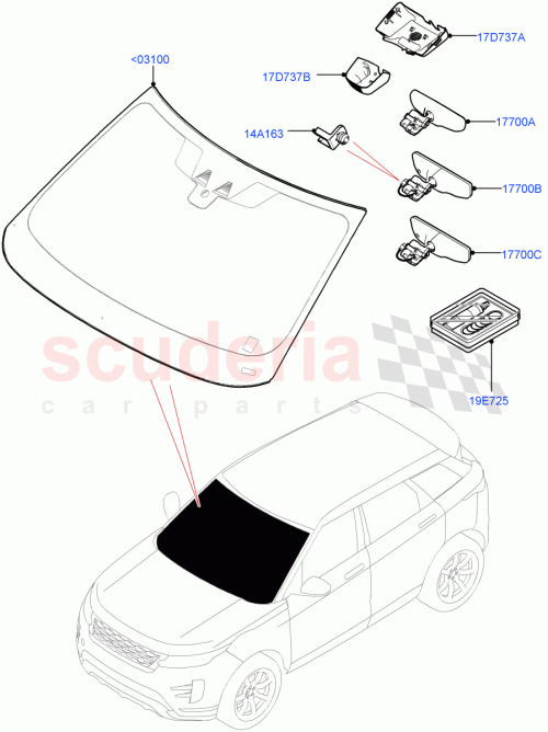 Part Diagram for Land Rover LR117446