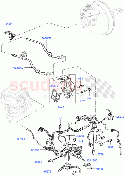 Part Diagram for Land Rover LR017433