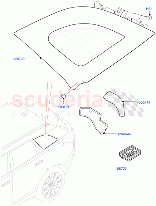 Part Diagram for Land Rover LR093216