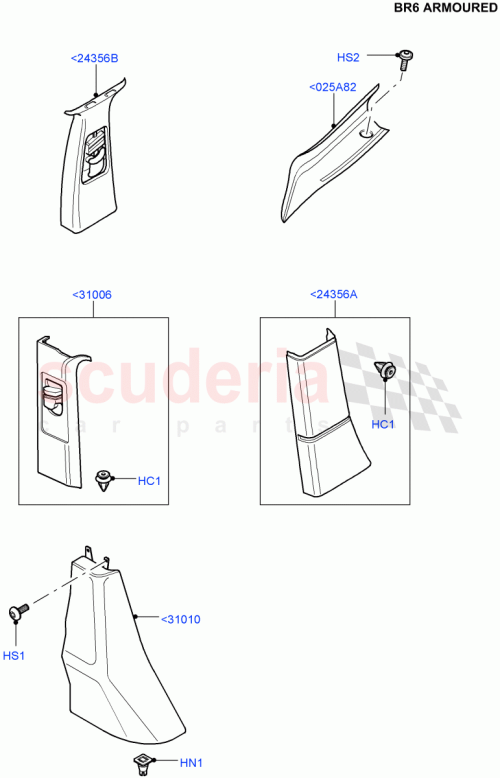 Part Diagram for Land Rover EMH500020WPN