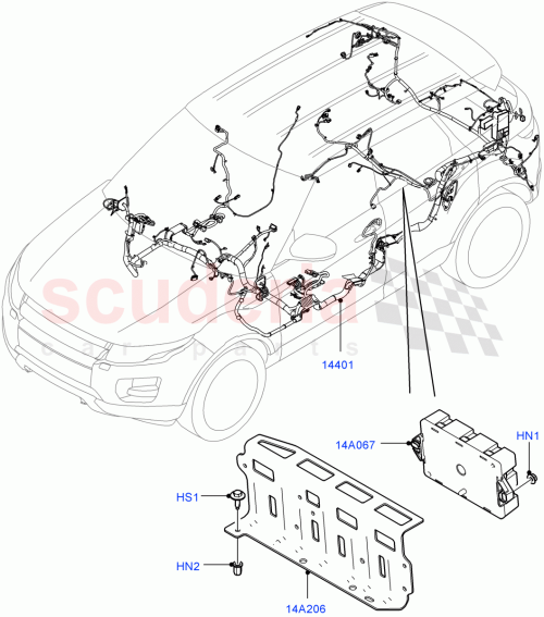 Part Diagram for Land Rover LR088994