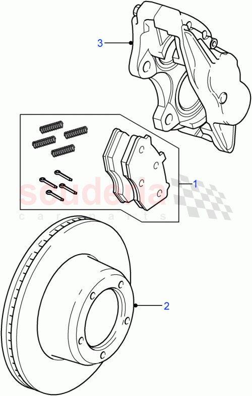 Part Diagram for Land Rover LR134466