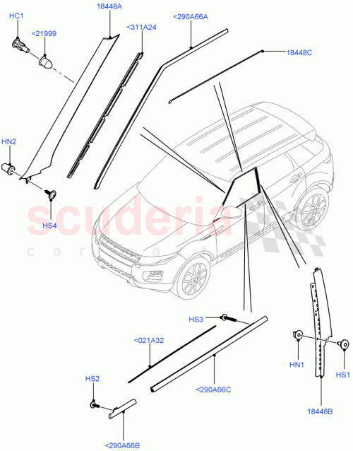 Part Diagram for Land Rover LR048556