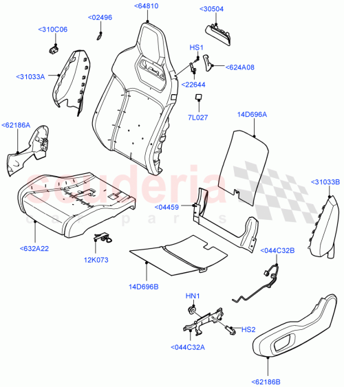 Part Diagram for Land Rover LR079283