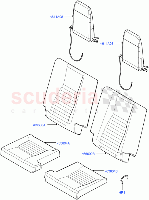 Part Diagram for Land Rover LR065306