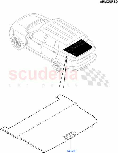 Part Diagram for Land Rover LR060272
