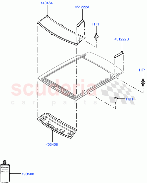Part Diagram for Land Rover LR039812