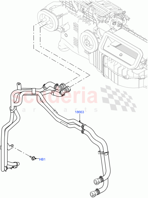 Part Diagram for Land Rover LR081646