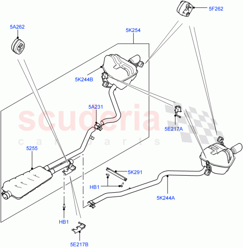 Part Diagram for Land Rover LR084719