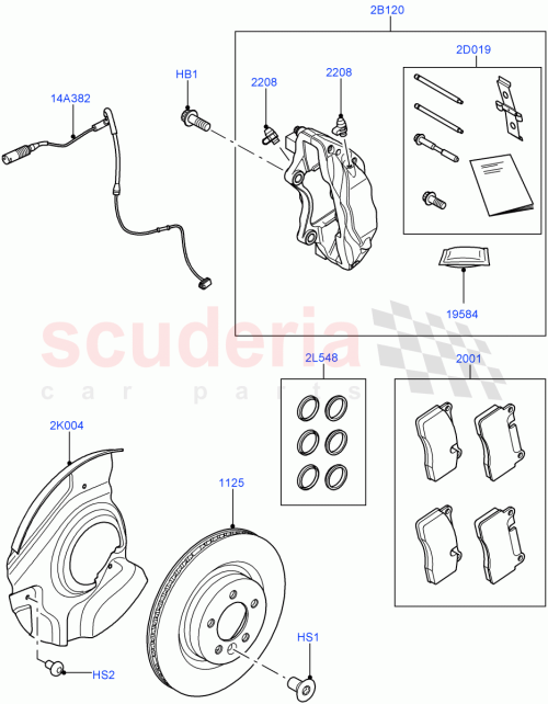 Part Diagram for Land Rover LR016659
