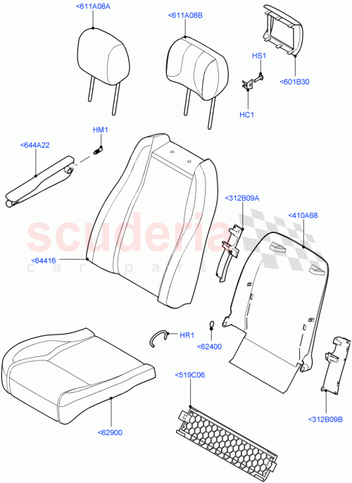 Part Diagram for Land Rover LR044387