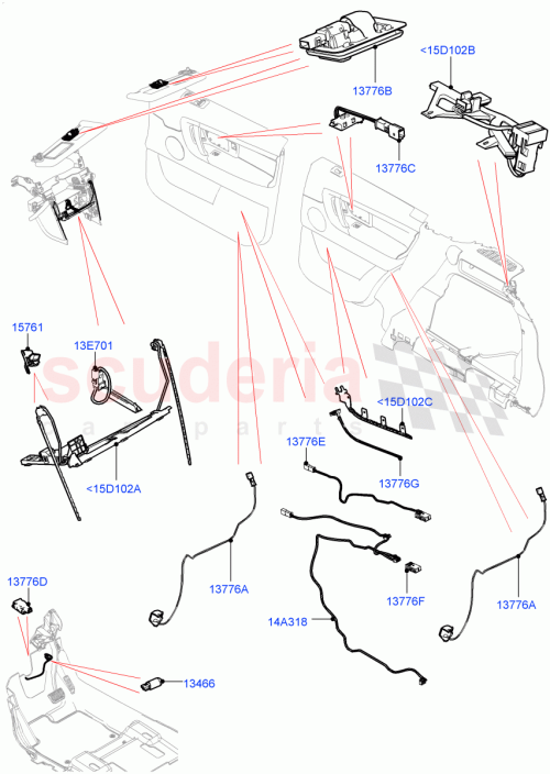 Part Diagram for Land Rover LR072365