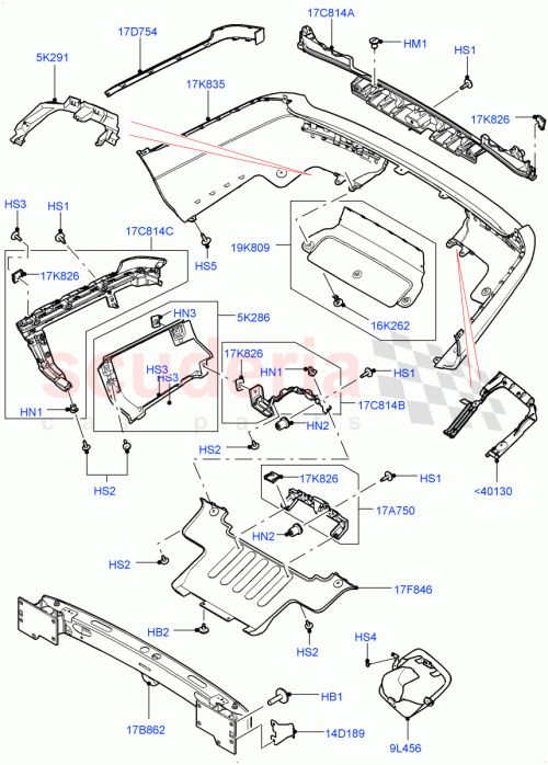 Part Diagram for Land Rover LR072276