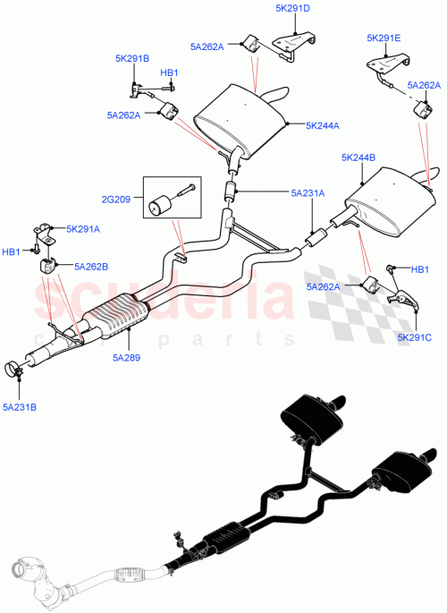 Part Diagram for Land Rover LR110251