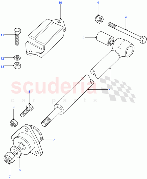 Part Diagram for Land Rover WA120006