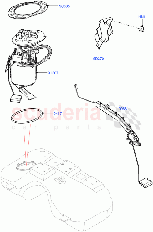 Part Diagram for Land Rover LR144576