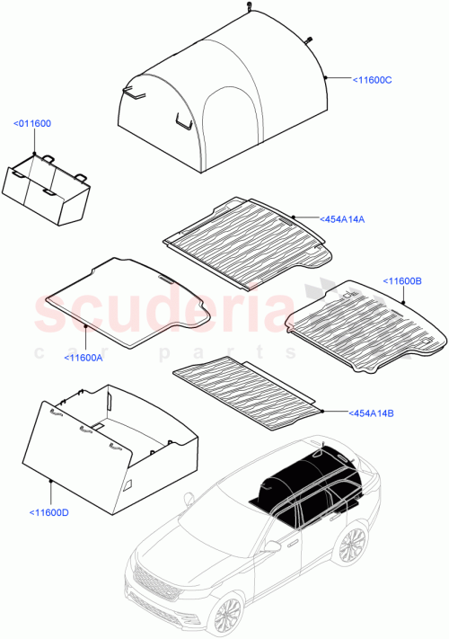 Part Diagram for Land Rover VPLYS0411