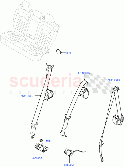 Part Diagram for Land Rover LR132012