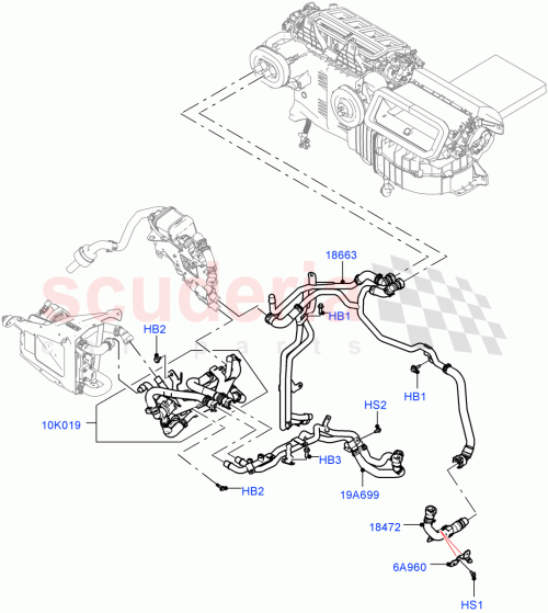 Part Diagram for Land Rover LR131390