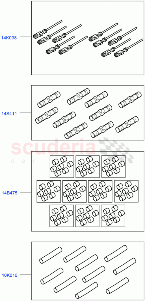 Part Diagram for Land Rover 41858714