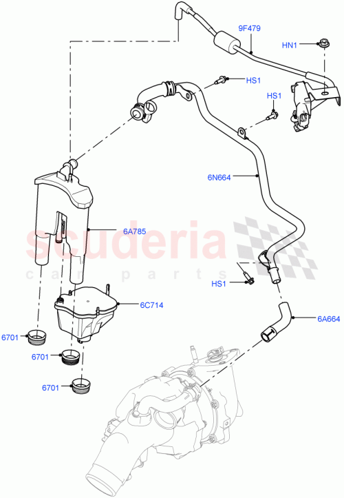 Part Diagram for Land Rover LR082494
