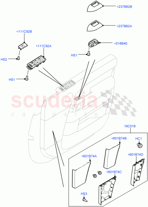 Part Diagram for Land Rover LR056039