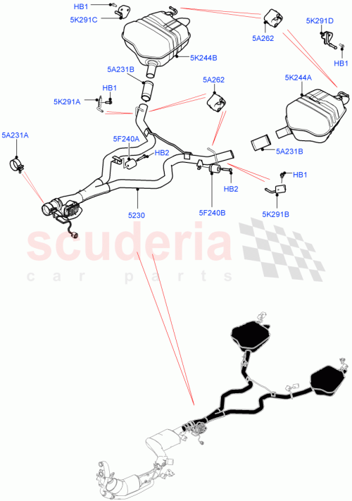 Part Diagram for Land Rover LR088313