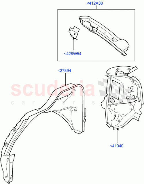 Part Diagram for Land Rover ALK790120