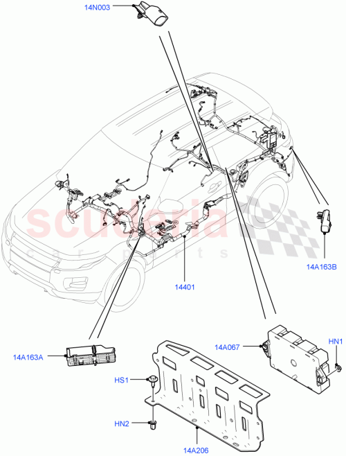Part Diagram for Land Rover LR046261