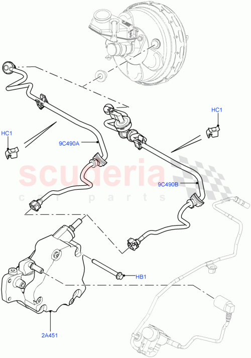 Part Diagram for Land Rover LR037627