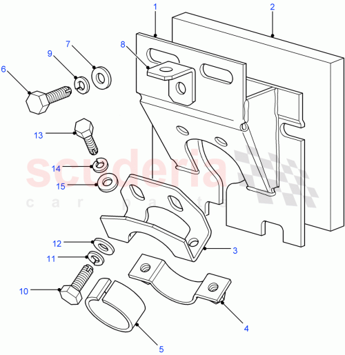 Part Diagram for Land Rover LR055431