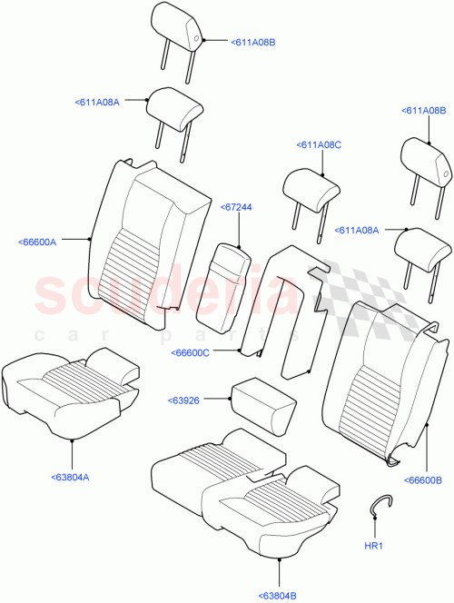 Part Diagram for Land Rover LR097443