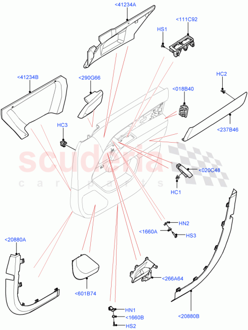 Part Diagram for Land Rover LR161138