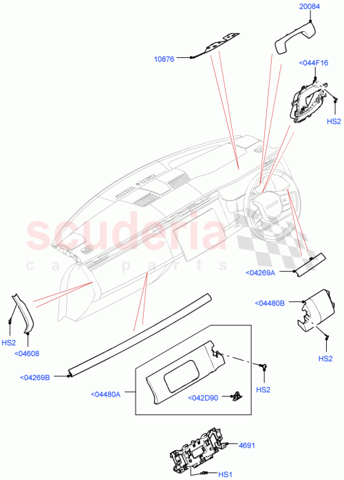 Part Diagram for Land Rover LR152359