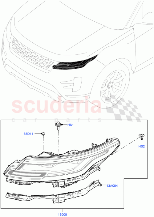 Part Diagram for Land Rover LR154888