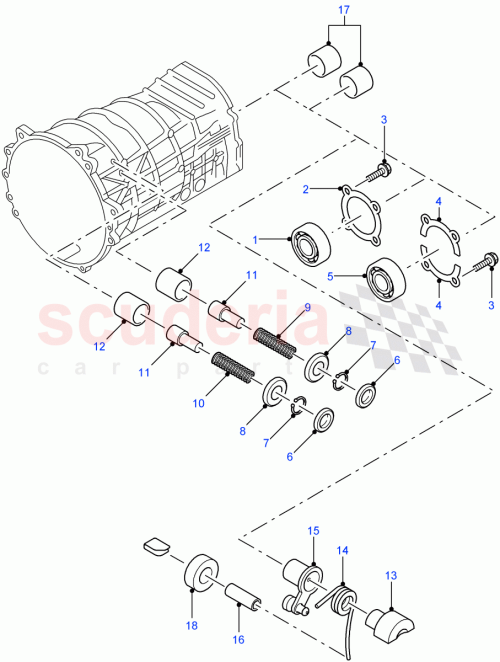 Part Diagram for Land Rover LR005147