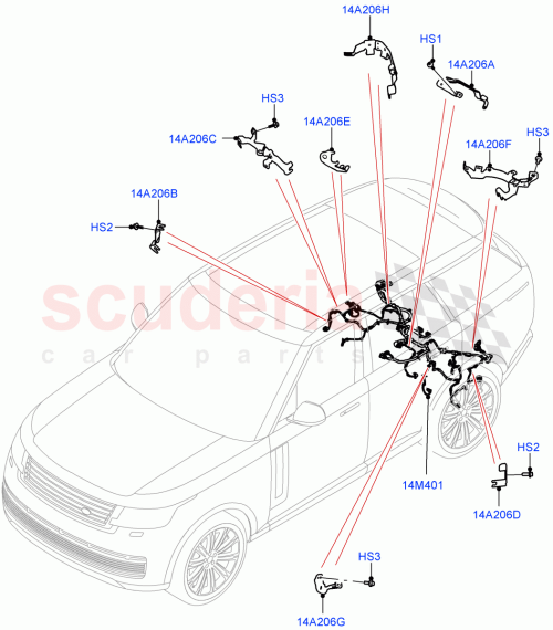 Part Diagram for Land Rover LR158262